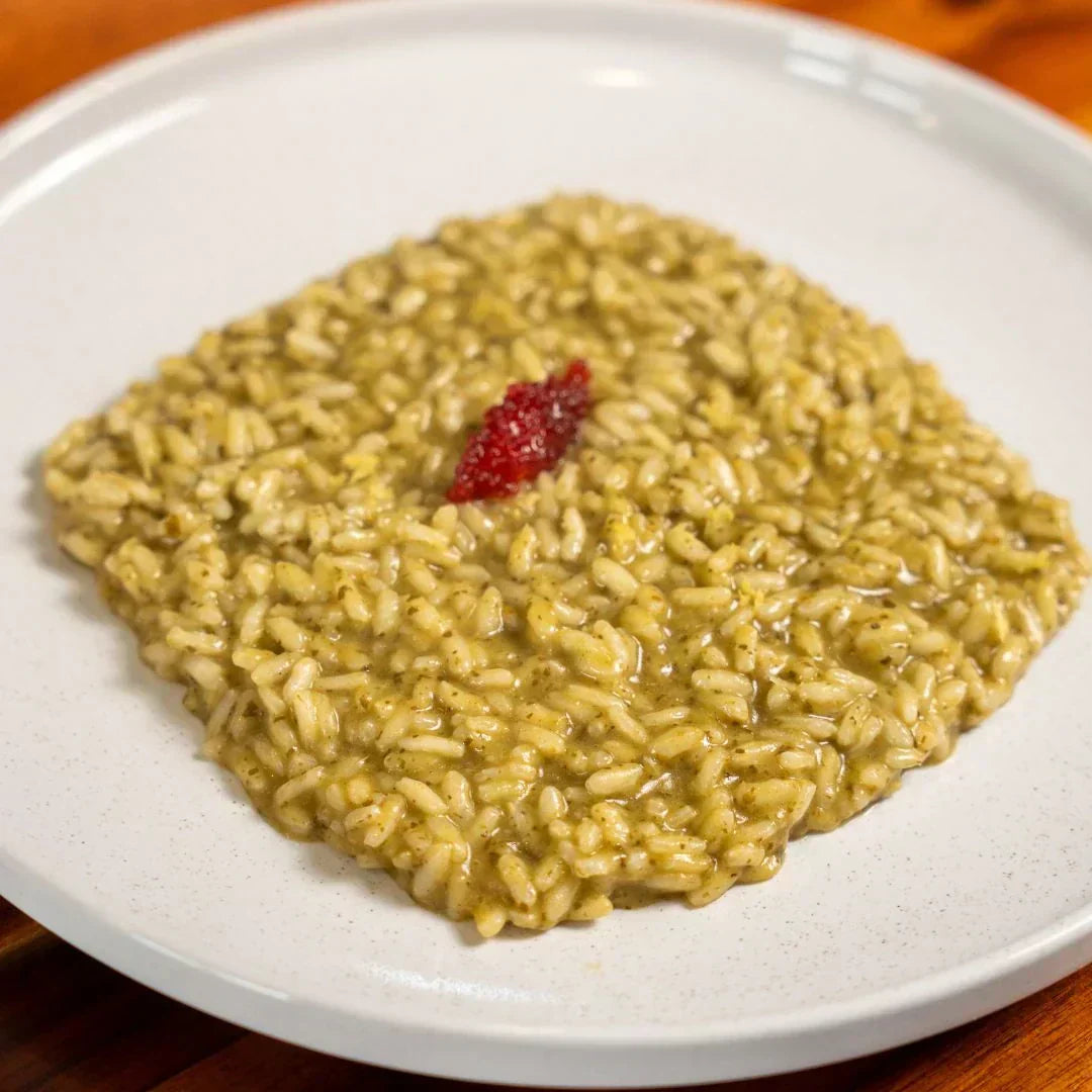 Risotto Friarielli limone e uova di lompo