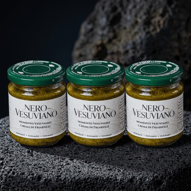Crema de friarielli – Set degustación 3 piezas