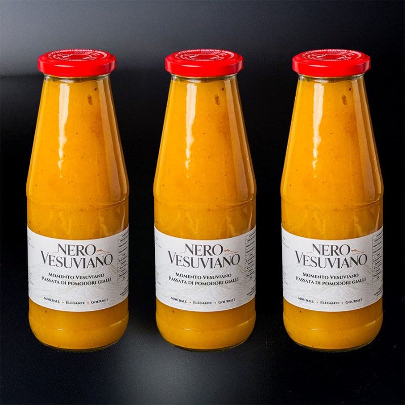 Passata di Pomodorini Gialli del Vesuvio – Set Dispensa 3 Pezzi