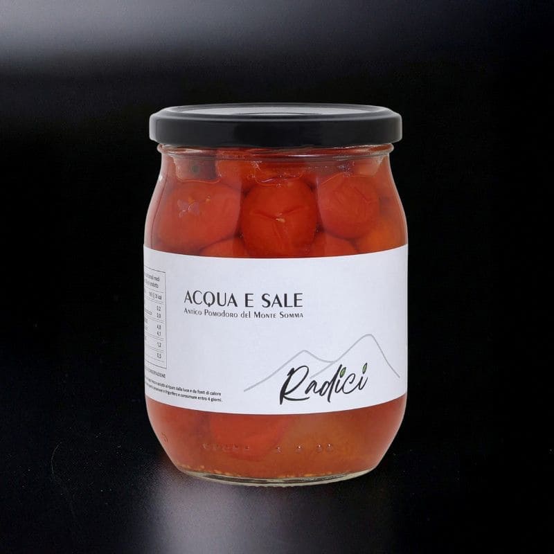 Water and Salt Ancient Tomato from Mount Somma